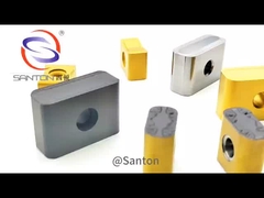 Gegooide en gesmeed staal chip breaker voegt wolfraamcarbide 90.4 HRA ISO14001