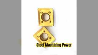 CrTiAIN-coating hardmetalen wisselplaten voor staal