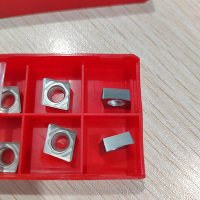 kopen Ccgt09t308-AL Wolframcarbide het draaien tussenvoegsels voor aluminium of non-ferrotoepassingen online manufacture