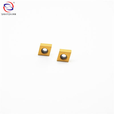 kopen YG8 Wisselbare Carbide Inzetstukken 91.5 HRA Hoog Mangaanstaal CVD Gecoat online manufacture