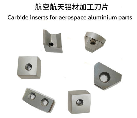Goede prijs. K10 hoogtemperatuurweerstand Carbide-inzetstukken voor de luchtvaart Aluminium-draaiing Inzetstukken Hoog slijtvastheid 3200 TRS online